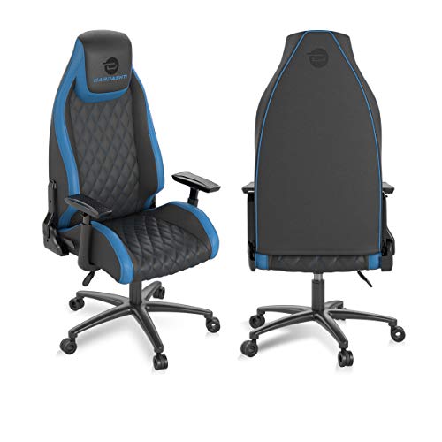Atlantic Dardashti Gaming/Executive Chair –Molded Cold-Cure Foam, ANSI/BIFMA X5.1 Tested, Class-4 Heavy-Duty Gas Piston, 350 lbs. Weight Load, 8-Way Arm…