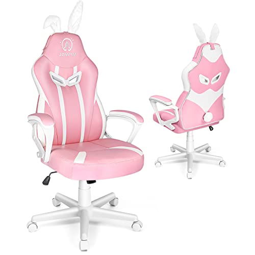 Pink Gaming Chair for Kids, Gamer Chair for Teens Adults JOYFLY Computer Chair for Girls Video Game Chairs Silla Gamer…