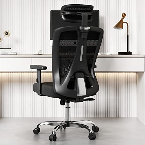 Sytas Ergonomic Mesh Office Chair, Desk Chair Adjustable Lumbar Support, High Back Ergonomic Computer Chair