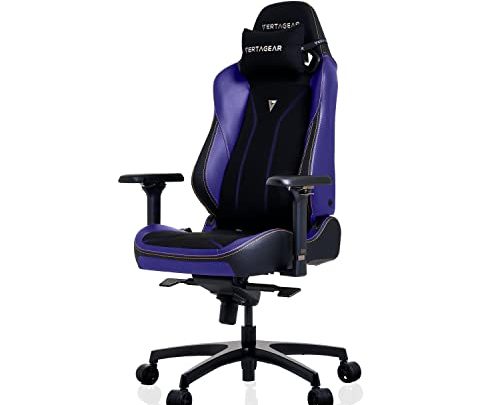 VERTAGEAR S-Line 5800 Gaming Chair, Small/Medium, Midnight Purple