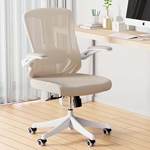 Balmstar Office Chair, Ergonomic Desk Chair Home Office Desk Chairs, Breathable Mid-Back Comfortable Mesh Computer Chair with PU Silent Wheels,…