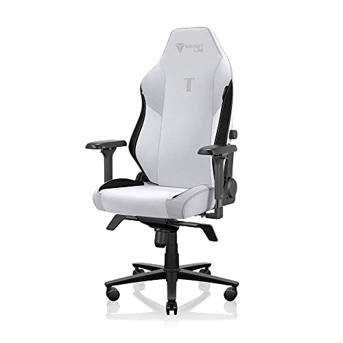 Secretlab Titan Evo 2022 Artic White Gaming Chair – Reclining, Ergonomic & Comfortable Computer Chair with 4D Armrests, Magnetic Head…