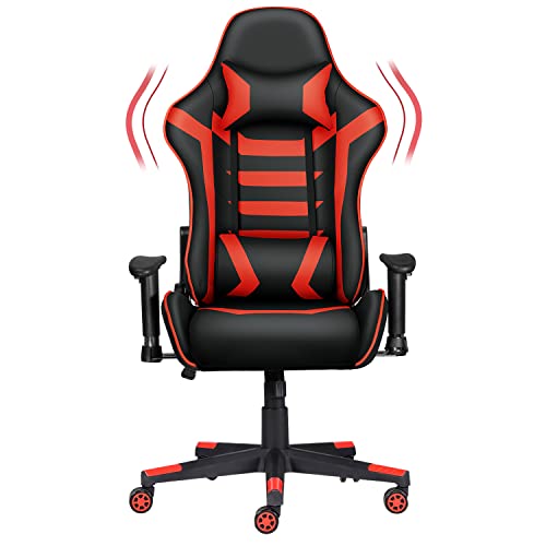 MUZII Gaming Chairs for Adults, Video Game Chairs, High Back Reclining Gamer Chair with Lumbar Support and Headrest, Computer Chair…