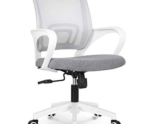 neo chair Office Chair Computer Desk Chair Gaming – Ergonomic Mid Back Cushion Lumbar Support with Wheels Comfortable Blue Mesh…