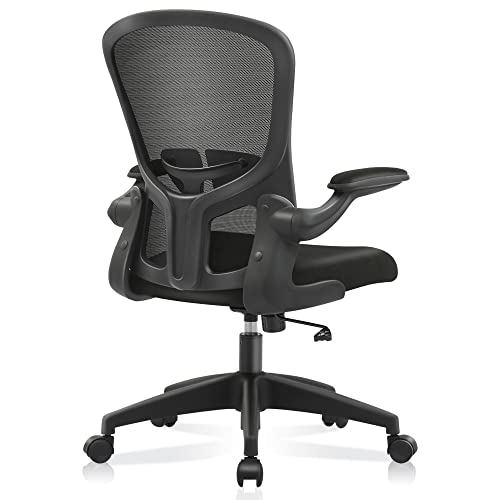 FelixKing Office Chair, Ergonomic Desk Chair with Adjustable Height, Swivel Computer Mesh Chair with Lumbar Support and Flip-up Arms, Backrest…
