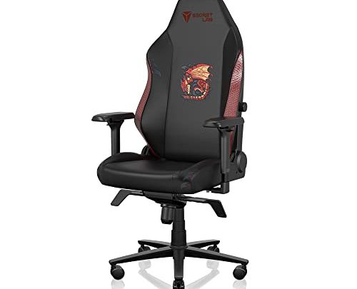 Secretlab Titan Evo 2022 Monster Hunter Gaming Chair – Ergonomic & Heavy Duty Computer Chair with 4D Armrests – Magnetic…