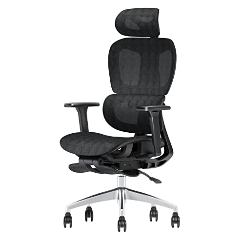 PatioMage Ergonomic Mesh Office Chair with 3D Adjustable Armrest,High Back Desk Computer Chair Ergo3d Ergonomic Office Chair with Wheels for…