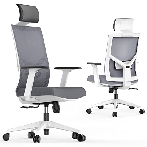 Season wind Ergonomic Office Chair, Home Office Desk Chairs Big Tall for Heavy People Mesh Executive Chair with Wheels Adjustable…
