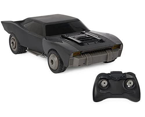 DC Comics, The Batman Turbo Boost Batmobile, Remote Control Car with Official Batman Movie Styling Kids Toys for Boys and…