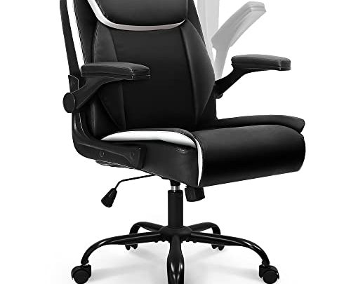 neo chair Office Chair Adjustable Desk Chair Mid Back Executive Desk Comfortable PU Leather Chair Ergonomic Gaming Chair Back Support…
