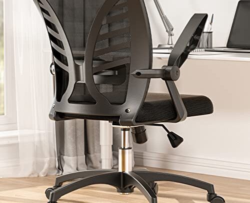 NOBLEWELL HOME Chair-NWOC2B Home Office Chair, Black