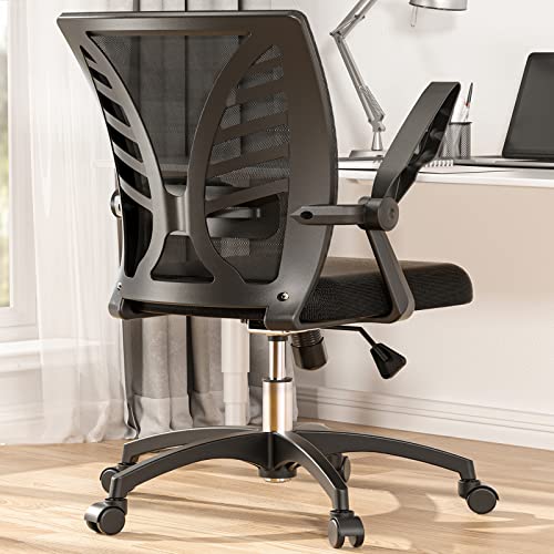 NOBLEWELL HOME Chair-NWOC2B Home Office Chair, Black