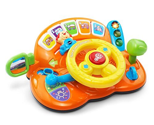 VTech Turn and Learn Driver Amazon Exclusive,Orange