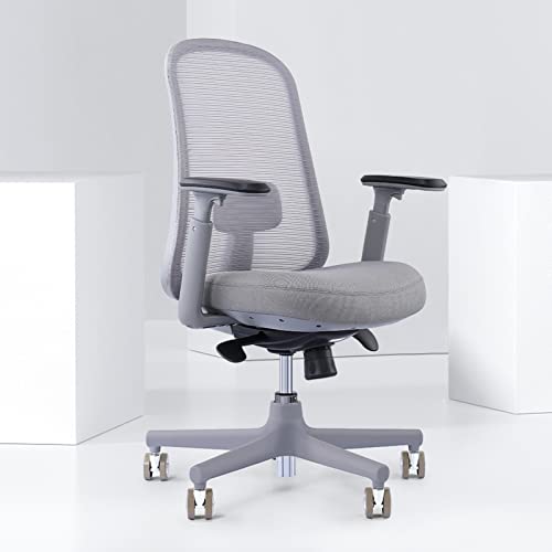 Odinlake Ergonomic Office Chair Mesh – 3D Adjustable Armrest Home Office Desk Chairs with Lumbar Support – Computer Swivel Task…