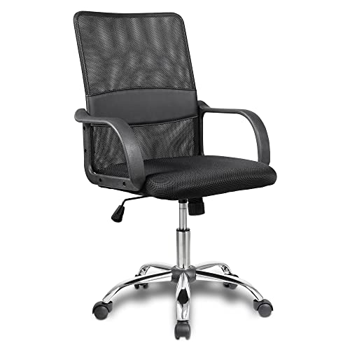 Halter Mesh Office Chair Ergonomic with Back Support, Comfortable Desk Chair for Women, Men, Kids, Adjustable, Rolling, Swivel Seat, Perfect…