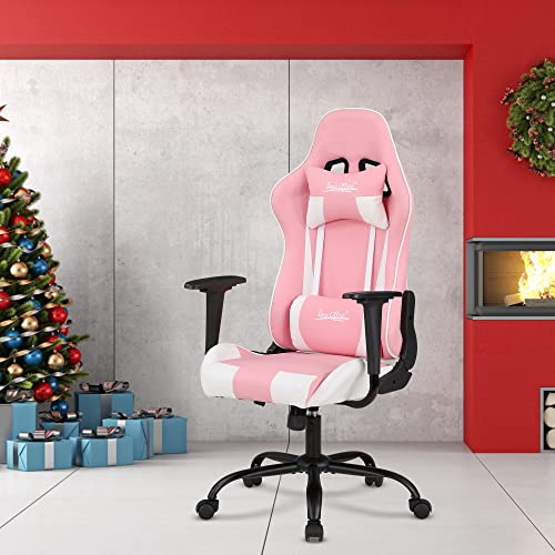 Gaming Chair for Adults PC Chair Silla Gamer Chair Gaming Chair Cheap Recliner Game Chair Ergonomic Desk Chair with Headrest…