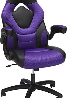 Racing Style Gaming Chair, High Back, Purple