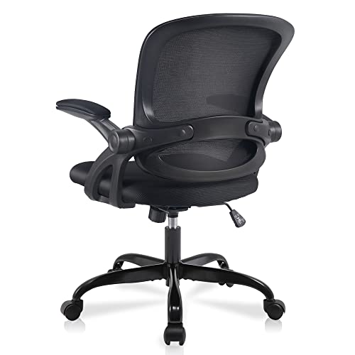 FelixKing Office Chair, Ergonomic Desk Chair, Breathable Mesh Computer Chair Swivel Home Desk Gaming Chair with Wheels and Flip-up Armrests,…