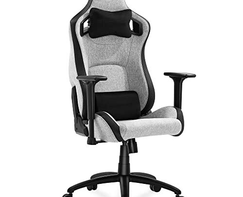 VICTORAGE V03-96-FEA-1 Gaming Chairs, Grey