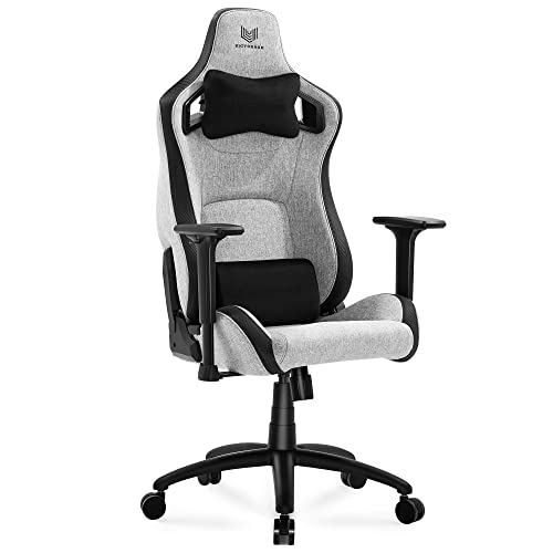 VICTORAGE V03-96-FEA-1 Gaming Chairs, Grey