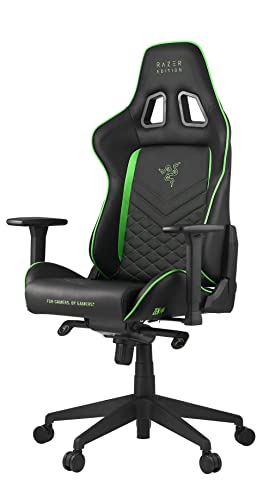 Tarok Pro – Razer Edition Gaming Chair by Zen – Lime Green Gaming Chair – Reclining Ergonomic Desk Office Chair…
