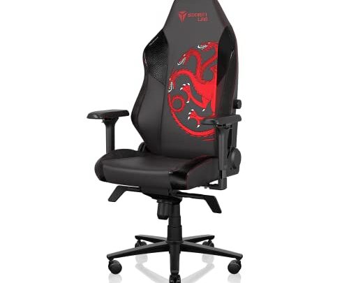 Secretlab Titan Evo 2022 House Targaryen Gaming Chair – Reclining, Ergonomic, Comfortable Computer Chair with 4D Armrests, Headrest & Lumbar…