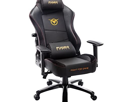 Big and Tall Gaming Chair 350lbs-Racing Computer Gamer Chair, Ergonomic High Back PC Chair with Wide Seat, Reclining Back, 3D…