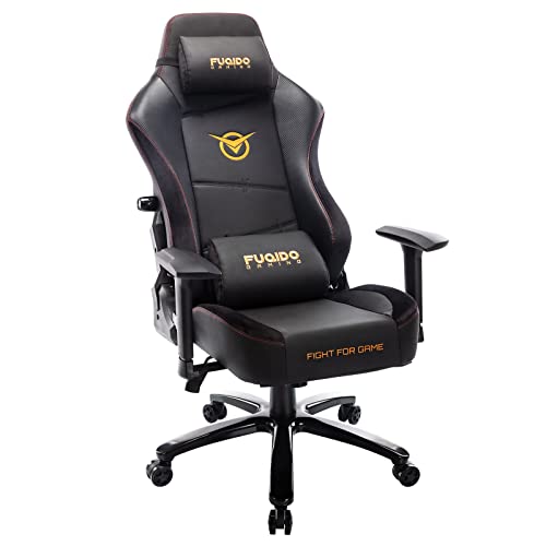 Big and Tall Gaming Chair 350lbs-Racing Computer Gamer Chair, Ergonomic High Back PC Chair with Wide Seat, Reclining Back, 3D…