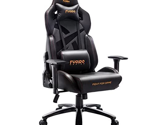 Big and Tall Gaming Chair 350lbs-Racing Style Computer Gamer Chair,Ergonomic Office PC Chair with Thick Seat, Reclining Back, 3D Armrest…