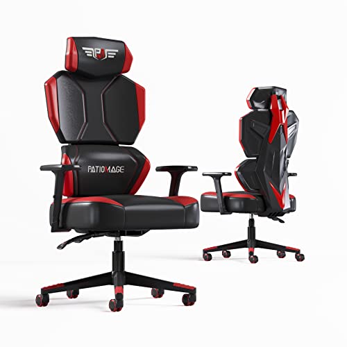 PatioMage Gaming Chair High Back Ergonomic Gaming Chair Breathable Fabric Office Chair Game Chair with Adjustable Headrest and Wider Lumbar…