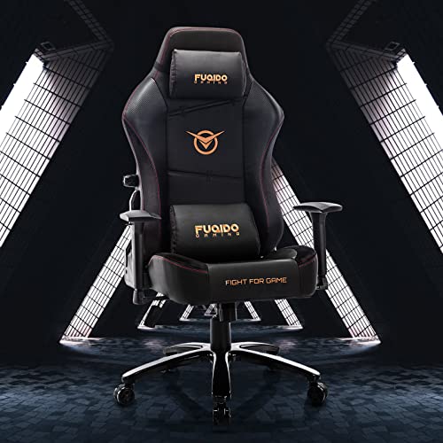 Big and Tall Gaming Chair 350lbs-Racing Computer Gamer Chair, Ergonomic Office PC Chair with Wide Seat, Lumbar Support, 3D Armrest…