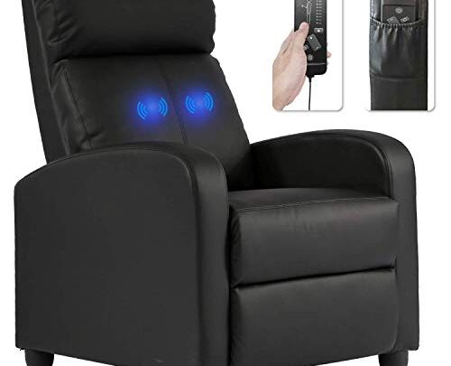 Recliner Chair for Living Room Massage Recliner Sofa Reading Chair Winback Single Sofa Home Theater Seating Modern Reclining Chair Easy…