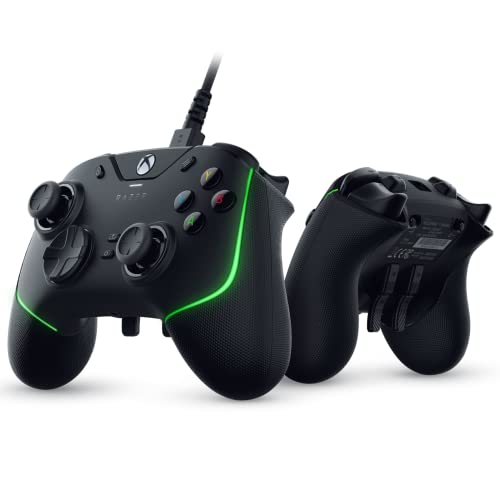 Razer Wolverine V2 Chroma Wired Gaming Pro Controller for Xbox Series X|S, Xbox One, PC: RGB Lighting – Remappable Buttons…