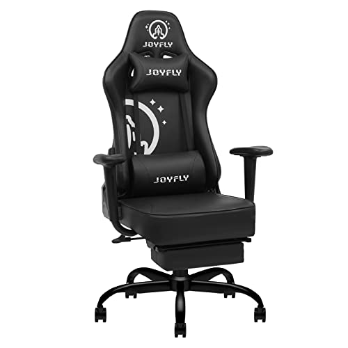 JOYFLY Computer Chair, High Back Gaming Chair for Adults Ergonomic Gamer Chair with Footrest, PC Office Chair with Lumbar Support…