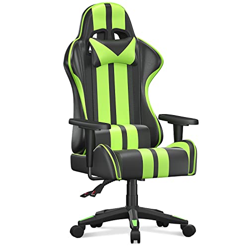 Racingreat Gaming Chair Office Chair Reclining High Back Leather Adjustable Swivel Rolling Ergonomic Video Game Chairs Racing Chair Computer Desk…