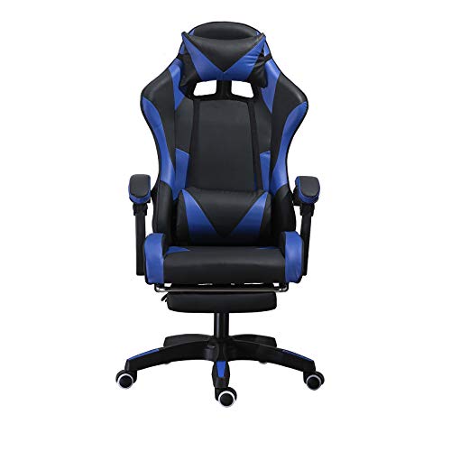 HIGGEL Gaming Chair Office Desk Chair with Massage Lumbar Support, high Back Gaming Chair with footrest, Office Chair with 360°…