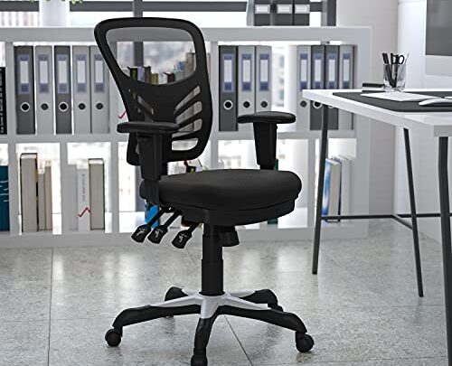 Flash Furniture Mesh Executive Office Chair, 4 Pack, Black