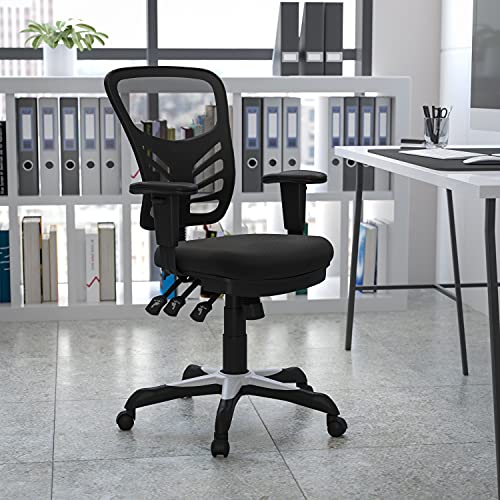 Flash Furniture Mesh Executive Office Chair, 4 Pack, Black