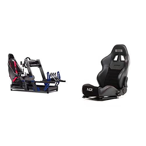 Next Level Racing F-GT Elite Formula and GT Aluminum Profile Simulator Cockpit iRacing Edition (NLR-E012) – PC & ERS2 Elite…