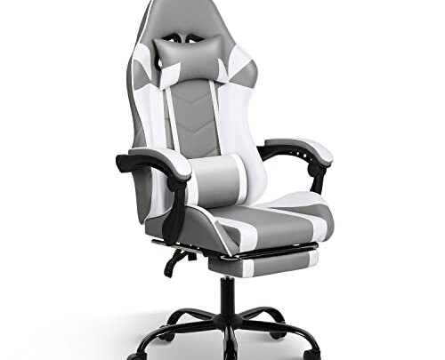 YSSOA Gaming Chair Cheap, Big and Tall Gaming Chair for Heavy People Support 400lb Weight, Ergonomic Video Game Chairs with…