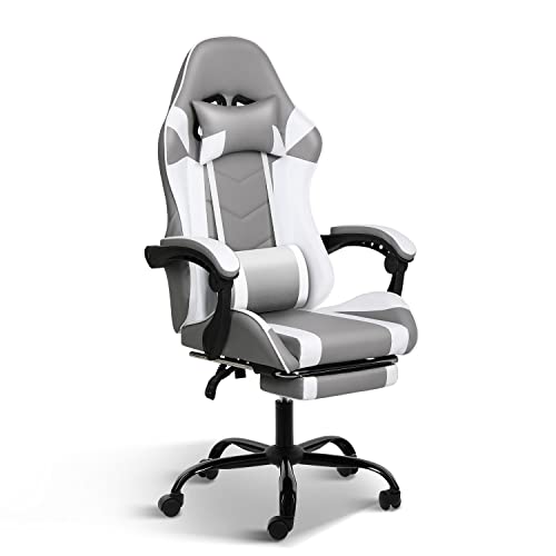 YSSOA Gaming Chair Cheap, Big and Tall Gaming Chair for Heavy People Support 400lb Weight, Ergonomic Video Game Chairs with…