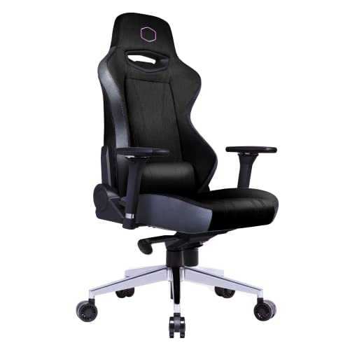 Cooler Master Caliber X1C Gaming Chair – Cooling Comfort & Performance – 360° Swivel, Reclining High Back, Armrests, Headrest, Lumbar…