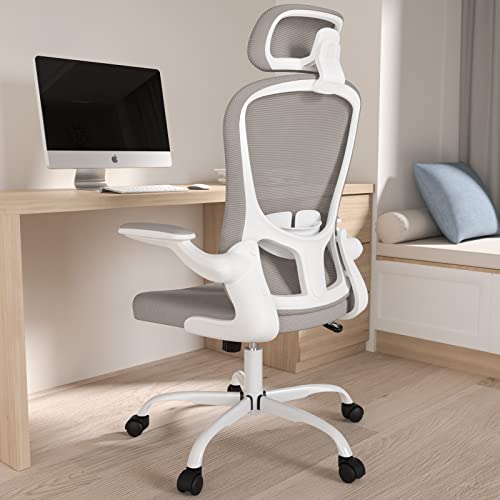Office Chair, High Back Ergonomic Desk Chair, Breathable Mesh Desk Chair with Adjustable Lumbar Support and Headrest, Swivel Task Chair…