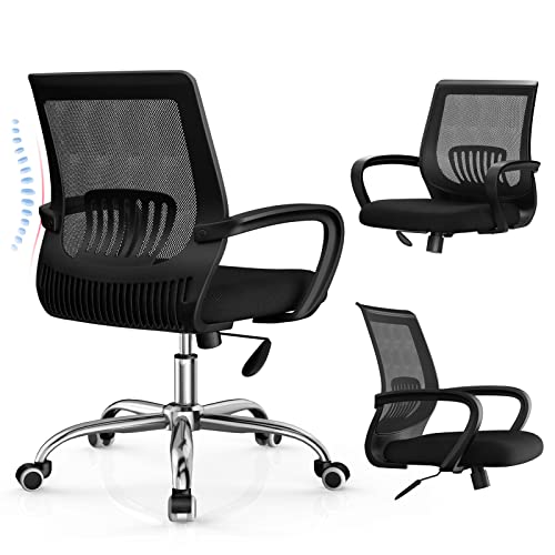 ppw Office Chair,Ergonomic Dual Backrests,Office Chair Back Support, Best Office Chair for Posture, Mesh Office Chair,Desk Chair